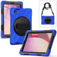 Detské puzdro pre Lenovo Tab M8 Gen 4 TB-300FU, pancierované s popruhom, modré