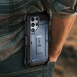 Puzdro Supcase pre Samsung Galaxy S24 Ultra, Unicorn Beetle Pro, čierne(2x rám)