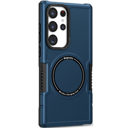 Obal na mobil pre Samsung Galaxy S23 Ultra, Protective MagSafe, tmavomodré