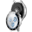 Puzdro 2v1 + tvrdené sklo pre Huawei Watch GT 5 46mm, priehľadné