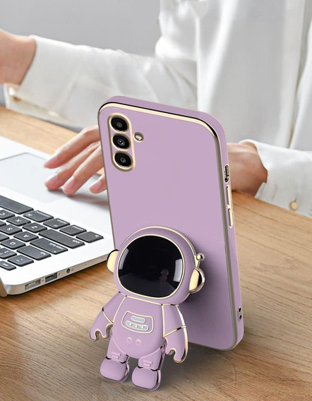 Obal na mobil pre Samsung Galaxy A36 5G, Astronaut, fialové