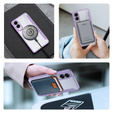 Dux Ducis Obal na mobil pre Samsung Galaxy S25 Edge, Skin X Pro, MagSafe, fialové