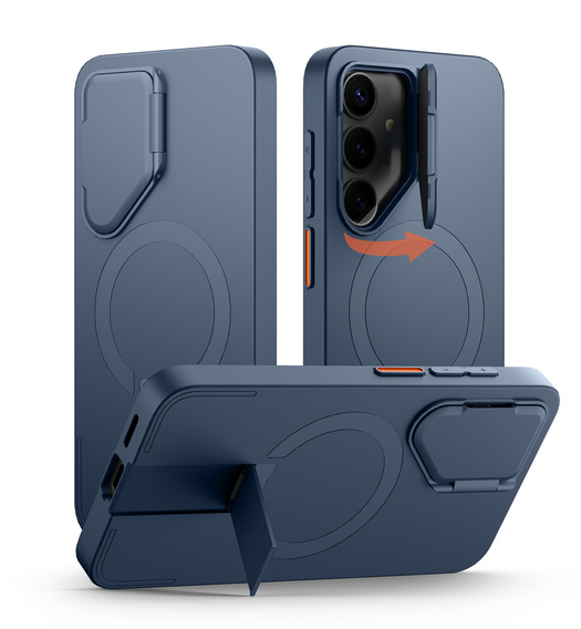 Puzdro pre Samsung Galaxy S25+ Plus, Suritch Shockproof, pre MagSafe, modré