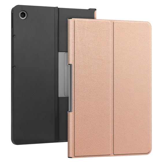 Puzdro pre Lenovo Tab Plus, Smartcase, ružové rose gold