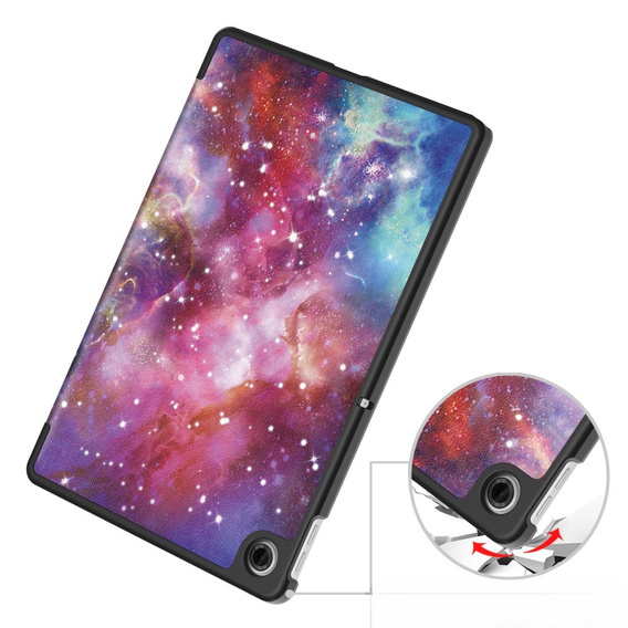 Puzdro pre Lenovo Tab TB311FU, Smartcase, galaxy