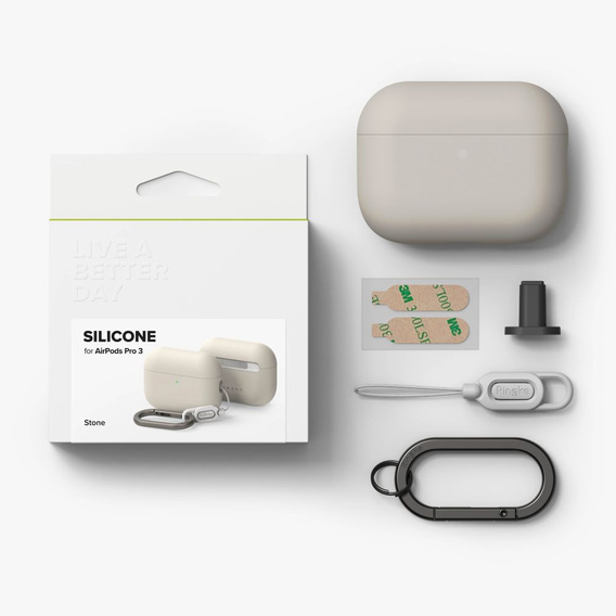 Silikónové puzdro Ringke pre Apple AirPods Pro 3