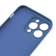 Obal na mobil pre iPhone 15 Pro Max, Silicone Lite, tmavomodré