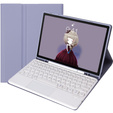 Puzdro + klávesnica Samsung Galaxy Tab S6 Lite 2020 P610/P615 / S6 Lite 2022 10.4, Touchpad Pen Slot, fialové