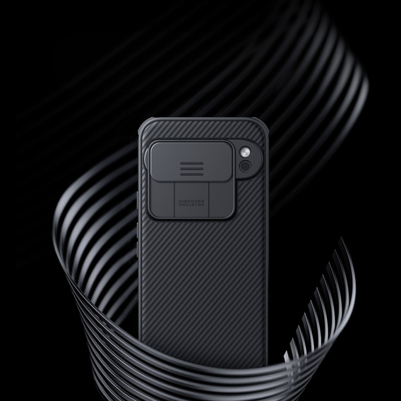 Puzdro pre Google Pixel 9/9 Pro, pancierované Nillkin, CamShield Pro, čierne