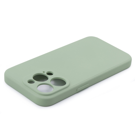 Obal na mobil pre iPhone 15 Pro Max, Silicone Lite, zelený