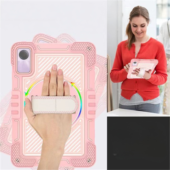 Puzdro pre Xiaomi Redmi Pad SE 11", Armoured Protective, ružové