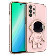 Obal na mobil pre Samsung Galaxy A53 5G, Astronaut, ružové rose gold