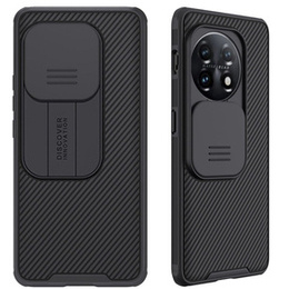 Puzdro pre OnePlus 11 5G, pancierované Nillkin, CamShield Pro, čierne