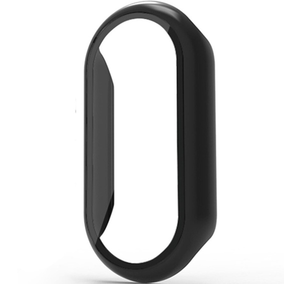 Puzdro 2v1 + tvrdené sklo pre Xiaomi Smart Band 10 / 9 / 8, čierne