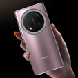Puzdro pre Honor Magic 7 Lite, Magnetic Dual Glass, strieborné