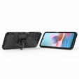 Obal na mobil pre Xiaomi Redmi Note 10/10S, Kickstand Ring, čierne