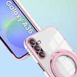 Magnetické puzdro pre Samsung Galaxy A36 5G, pre MagSafe, ružové