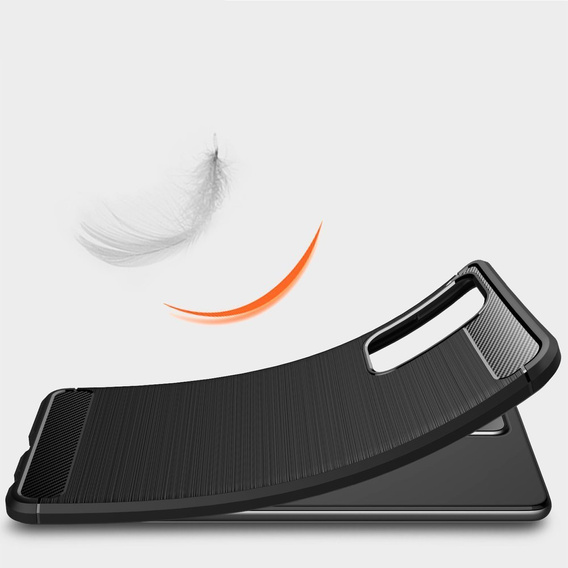 Obal na mobil pre Samsung Galaxy A53 5G, Carbon, čierne
