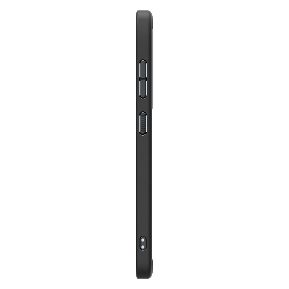 Puzdro Spigen pre Samsung Galaxy S25, Ultra Hybrid, čierna / matná + tvrdené sklo 9H