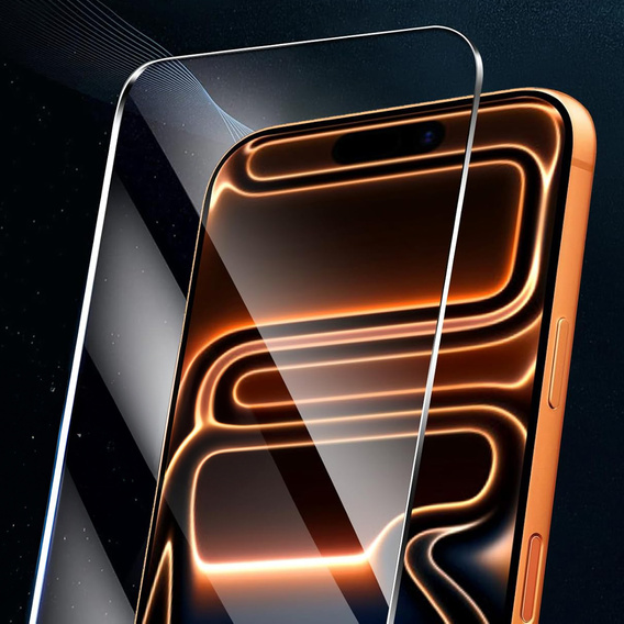 2x tvrdené sklo ERBORD 9H Hard Glass na displeji pre iPhone 17 Pro/17/16 Pro