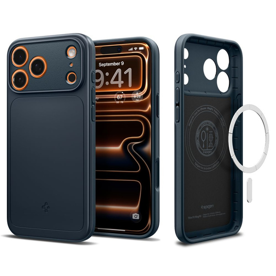 Puzdro Spigen Thin Fit Mag – s MagSafe pre iPhone 17 Pro Max