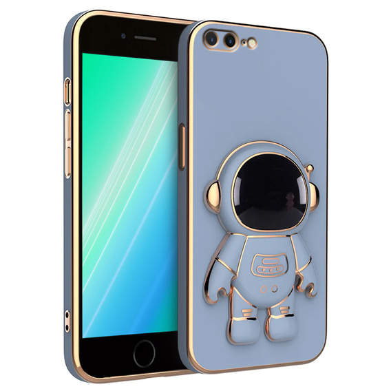 Obal na mobil pre iPhone 7 Plus / 8 Plus, Astronaut, modré