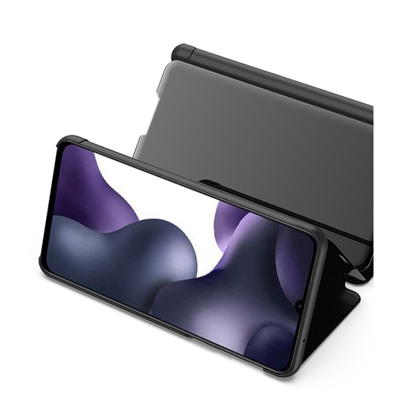 Obal na mobil pre Xiaomi Mi 10 Lite, Clear View, čierne
