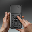 Obal na mobil pre Honor 400 Pro 5G, CamShield Slide, čierne