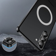 Ochranné puzdro na fotoaparát pre Samsung Galaxy S23 Plus, CamShield MagSafe, transparentné / čierne
