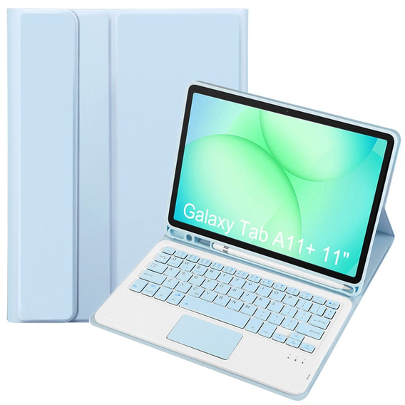 Puzdro s Bluetooth klávesnicou a touchpadom pre Samsung Galaxy Tab A11+