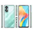 Obal na mobil pre Oppo A58 4G, Fusion Hybrid, priehľadné
