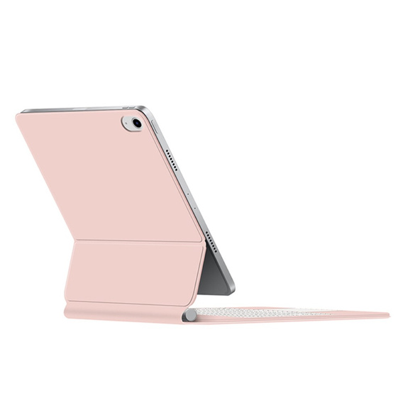 Puzdro s klávesnicou pre iPad 10.9" 2022 (10 gen.) / iPad 11" 2025 A16 (11 gen.), Magnetic Keyboard Touchpad, ružové