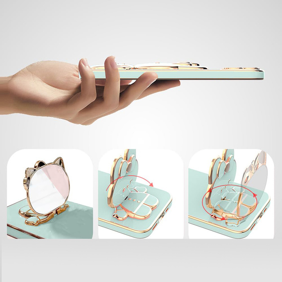 Puzdro pre Xiaomi Redmi 13, Bunny, zelený