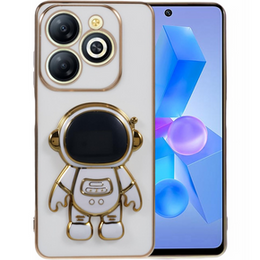 Obal na mobil pre Infinix Hot 40i, Astronaut, biele