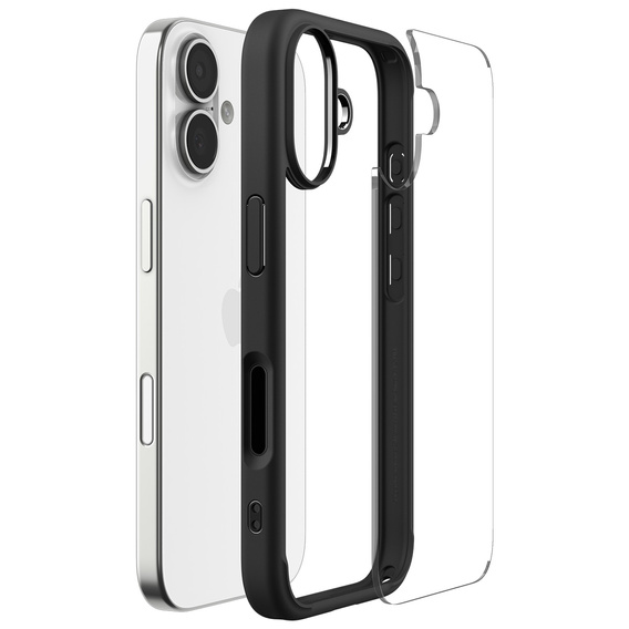 Spigen Ultra Hybrid Case pre iPhone 17, matná čierna