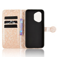 Flipové puzdro pre Honor 400 5G, Wallet Rhombus, ružové