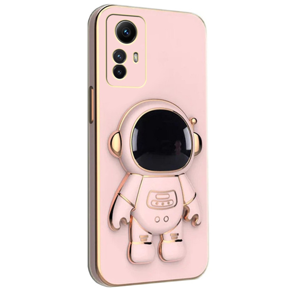 Obal na mobil pre Xiaomi Redmi Note 12S, Astronaut, ružové