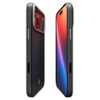 Spigen Enzo Aramid MagSafe puzdro pre iPhone 17 Pro Max, čierna / strieborná