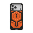 Puzdro Urban Armor Gear pre iPhone 17 Pro Max, Monarch Pro MagSafe, oranžové