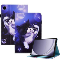 Obal na mobil pre Samsung Galaxy Tab A9 X110 / X115, bubble cat