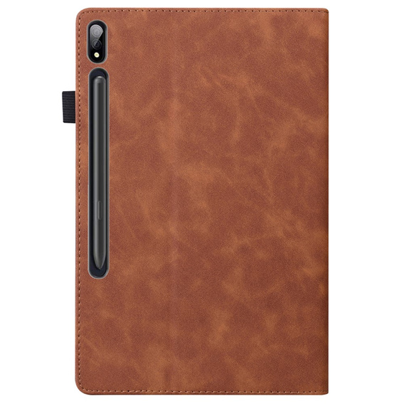 Puzdro pre Samsung Galaxy Tab S10 FE+ Plus, Classic, s priestorom pre stylus, čierne