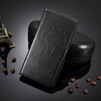 Klapkové puzdro pre OnePlus Nord 5, Crazy Horse Wallet, čierne