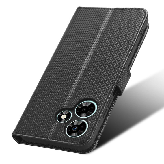 Klapkové puzdro pre Infinix Hot 30, Wallet Smart Magnet, čierne
