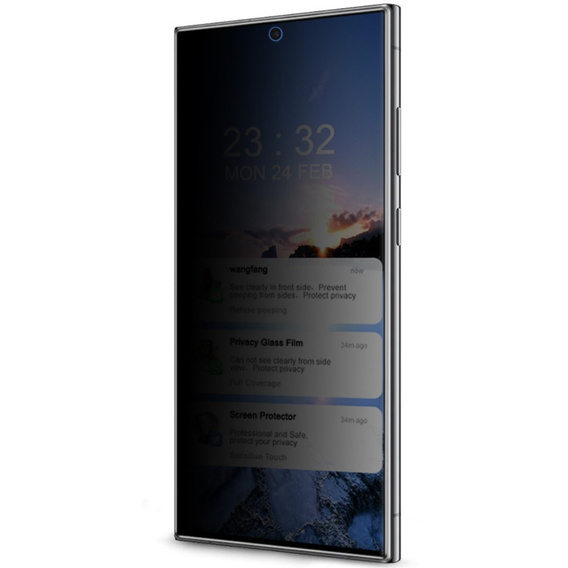 IMAK Privacy Tempered Glass pre Samsung Galaxy S24 Ultra