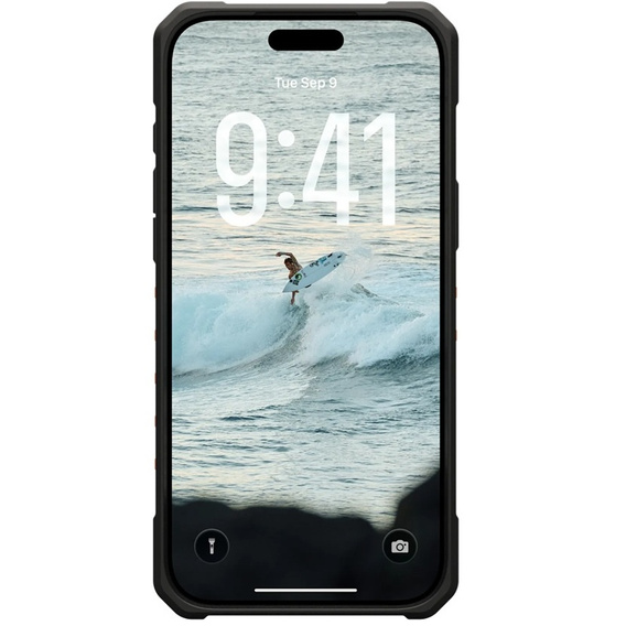 Puzdro Urban Armor Gear pre iPhone 17 Pro Max, Pathfinder MagSafe, oranžové