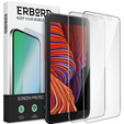 2x tvrdené sklo pre Samsung Galaxy Xcover 5, ERBORD 9H Hard Glass na displeji