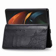 Klapkové puzdro pre Samsung Galaxy Z Fold 4 5G, Mandala, čierne