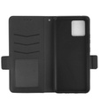 Klapkové puzdro pre Motorola Moto G72, Wallet Litchi Magnet, čierne
