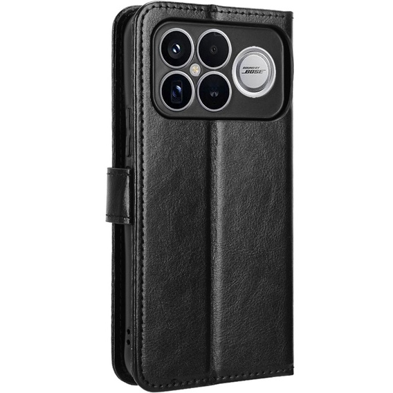 Puzdro Crazy Horse Wallet flip pre Xiaomi Poco F8 Ultra