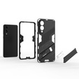 Puzdro pre Samsung Galaxy S25 Edge, Military kickstand, čierne